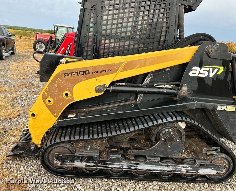 image for item DV1028 2009 ASV Posi-Track PT-100 Forestry  tracked skid steer loader