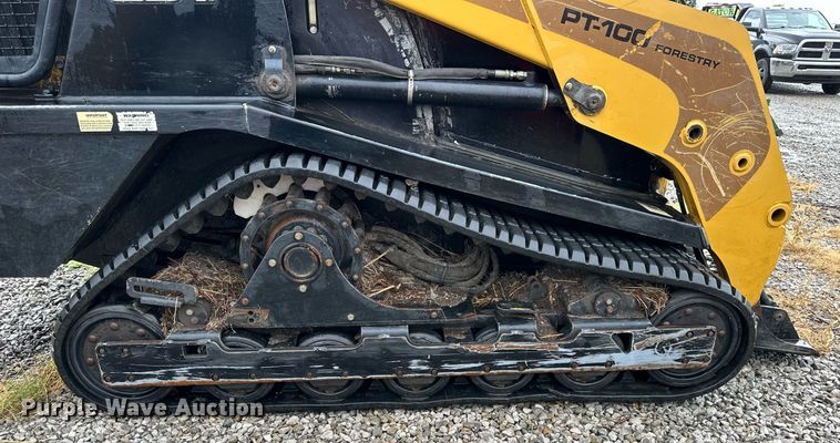 image for item DV1028 2009 ASV Posi-Track PT-100 Forestry  tracked skid steer loader