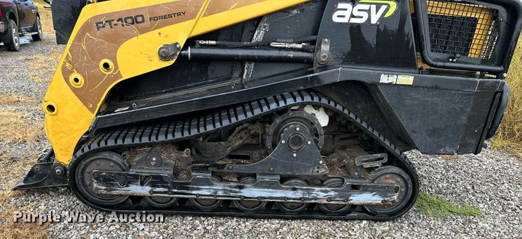 image for item DV1028 2009 ASV Posi-Track PT-100 Forestry  tracked skid steer loader
