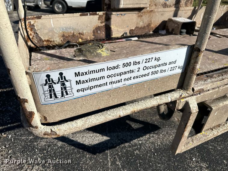 image for item DV1036 1992 Genie Z-45/22  boom lift