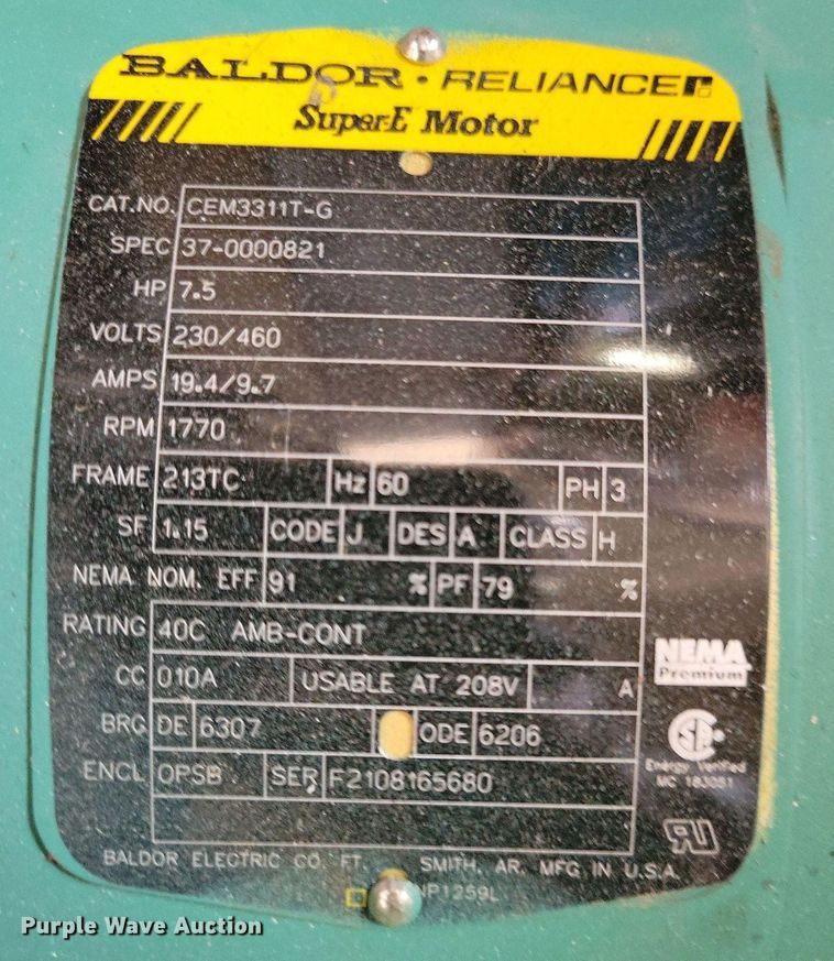 image for item IQ9905 2022 Taco KS30009D-4P-PM pump