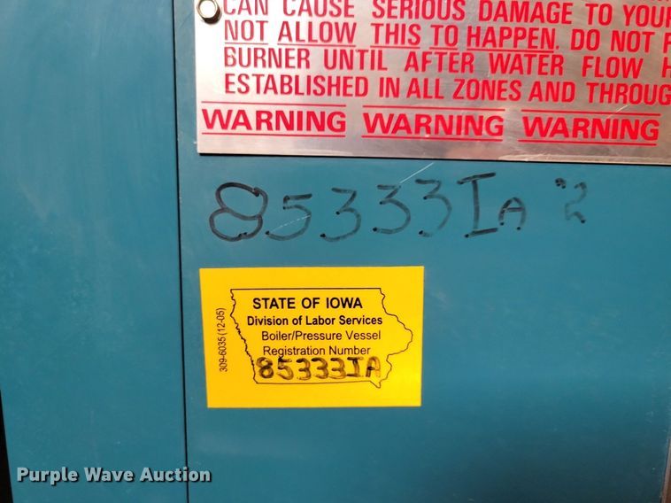 image for item IQ9907 Burnham Commercial  boiler