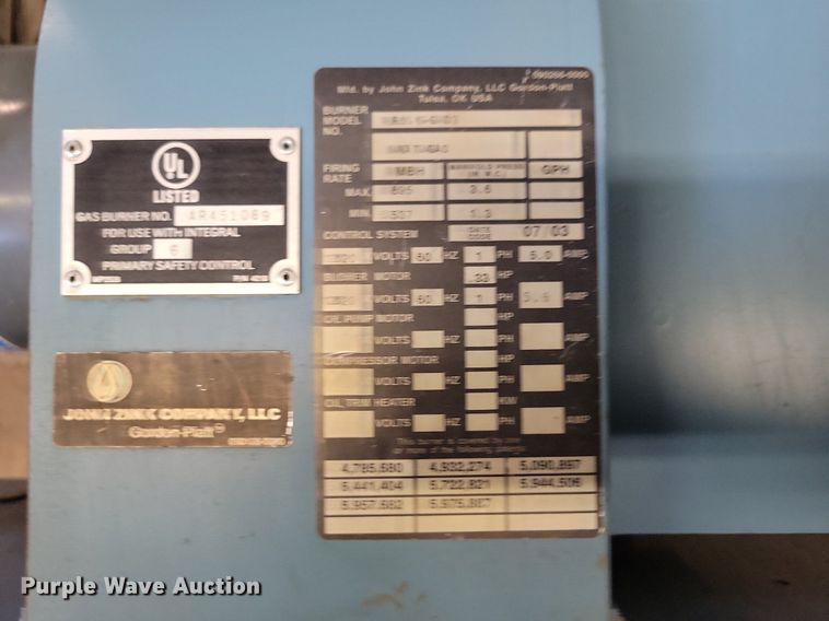 image for item IQ9908 Burnham Commercial  boiler