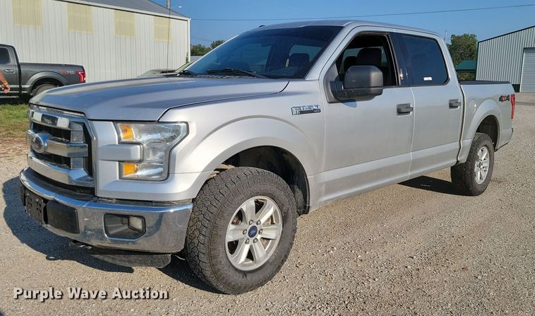 image for item JE9559 2016 Ford F150 XLT  SuperCrew pickup truck