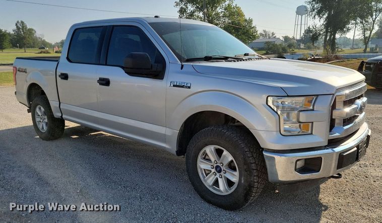 image for item JE9559 2016 Ford F150 XLT  SuperCrew pickup truck