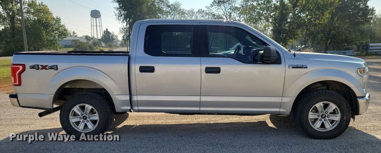 image for item JE9559 2016 Ford F150 XLT  SuperCrew pickup truck