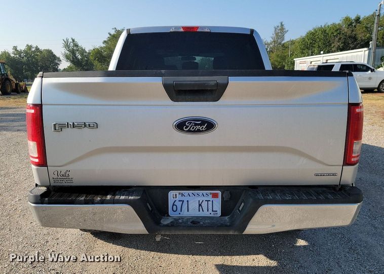 image for item JE9559 2016 Ford F150 XLT  SuperCrew pickup truck