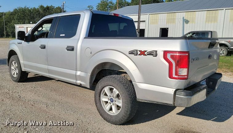 image for item JE9559 2016 Ford F150 XLT  SuperCrew pickup truck