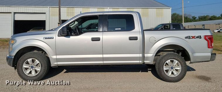 image for item JE9559 2016 Ford F150 XLT  SuperCrew pickup truck