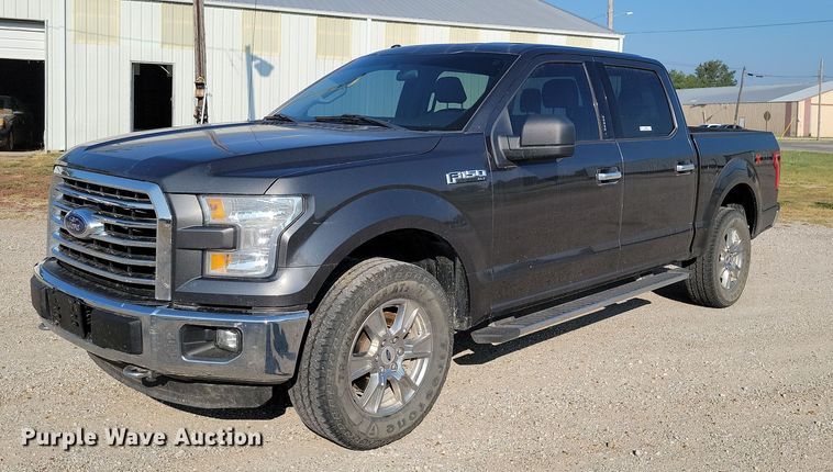 image for item JE9560 2016 Ford F150 XLT  SuperCrew pickup truck