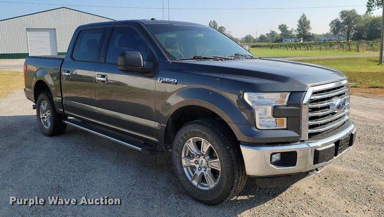 image for item JE9560 2016 Ford F150 XLT  SuperCrew pickup truck