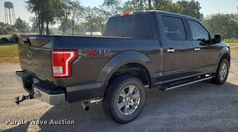 image for item JE9560 2016 Ford F150 XLT  SuperCrew pickup truck
