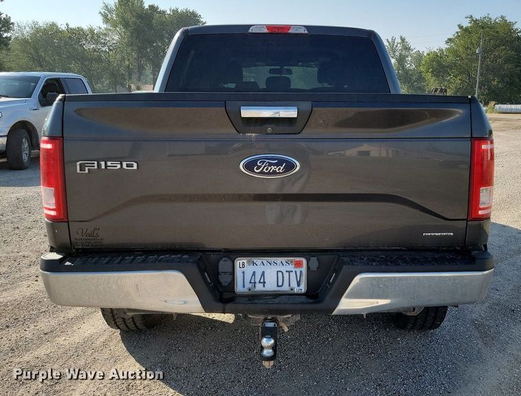 image for item JE9560 2016 Ford F150 XLT  SuperCrew pickup truck