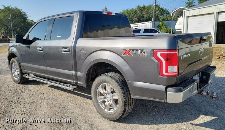 image for item JE9560 2016 Ford F150 XLT  SuperCrew pickup truck