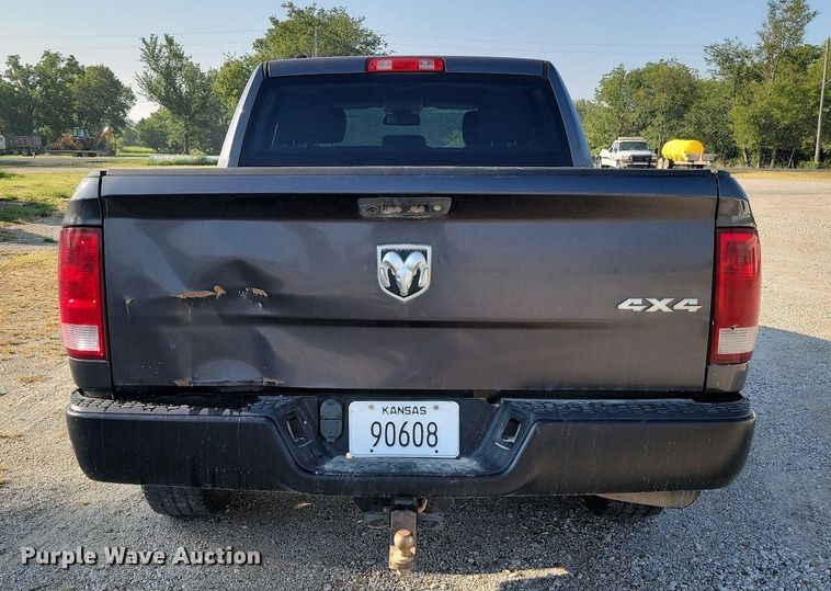 image for item JE9562 2016 Dodge Ram 1500 SSV  Crew Cab pickup truck