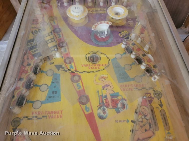 image for item JW9699 D. Gottlieb & Co.  pinball machine