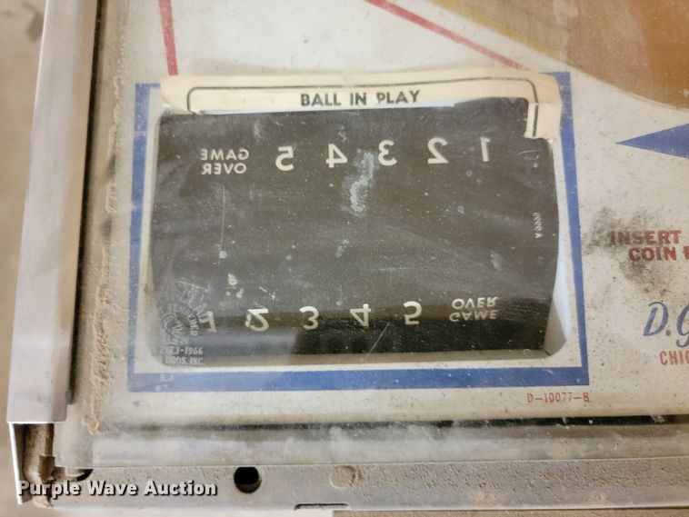 image for item JW9699 D. Gottlieb & Co.  pinball machine
