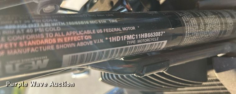 image for item KH9481 2017 Harley Davidson Electraglide  motorcycle