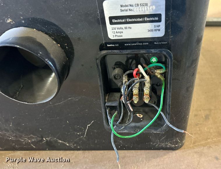 image for item KH9491 Saw Stop CB53230  table saw