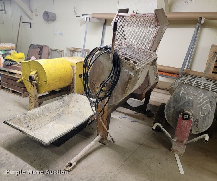 image for item KS9114 (2) cement mixers