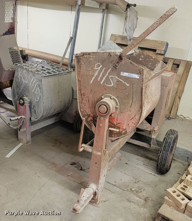 image for item KS9115 (2) cement mixers