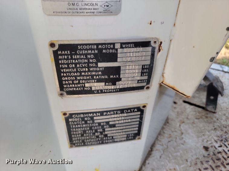 image for item KS9125 (4) utility vehicles