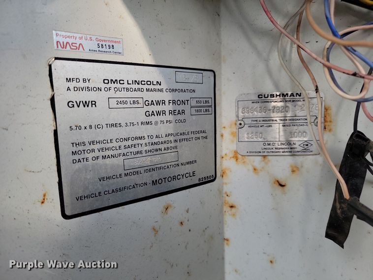 image for item KS9125 (4) utility vehicles