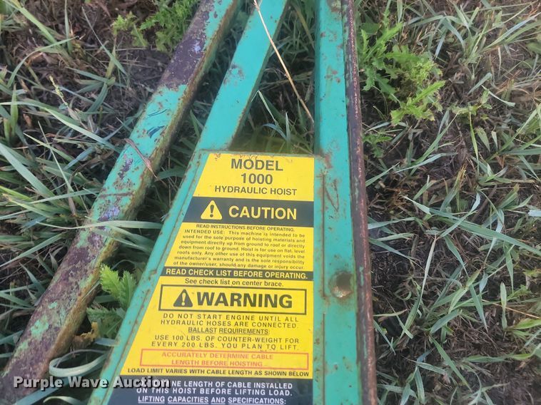 image for item KS9132 Garlock  material lift