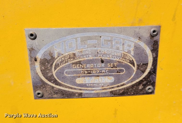 image for item KS9197 Onan  light plant