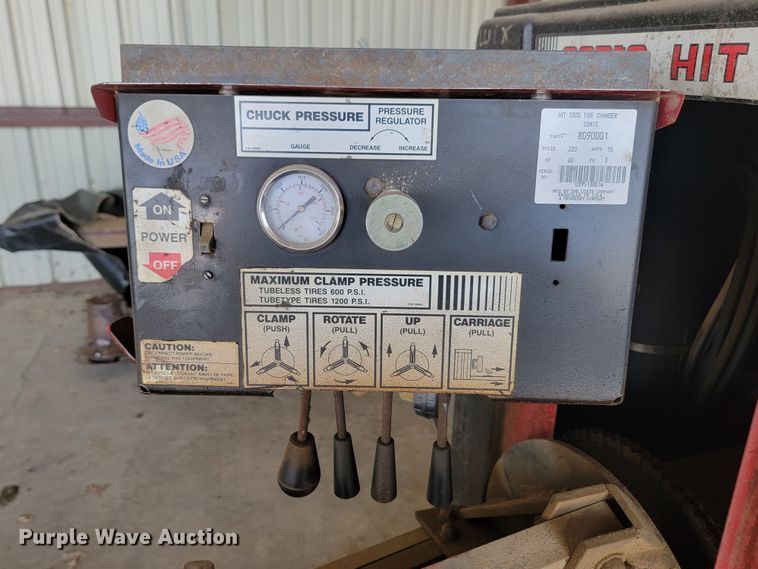 image for item KS9202 Coats Hit 5000  tire change machine