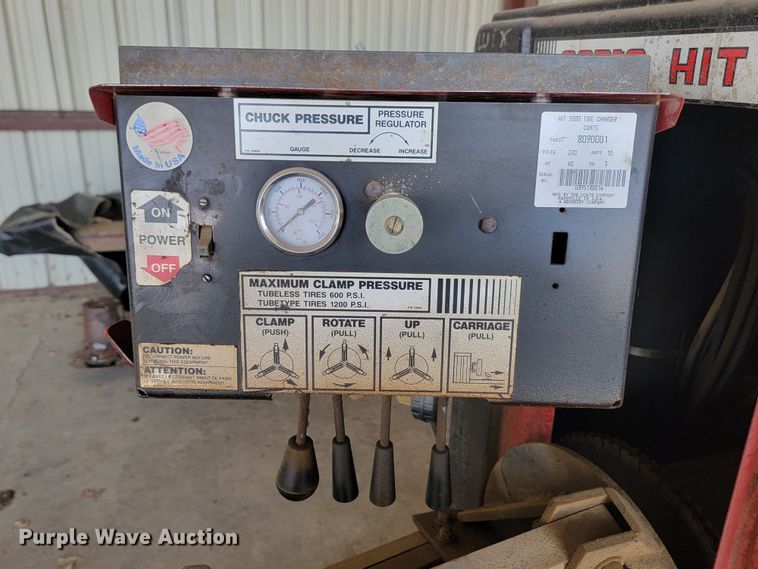 image for item KS9202 Coats Hit 5000  tire change machine