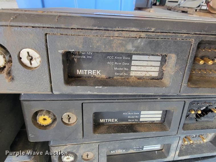 image for item KS9203 (7) Motorola two way radios