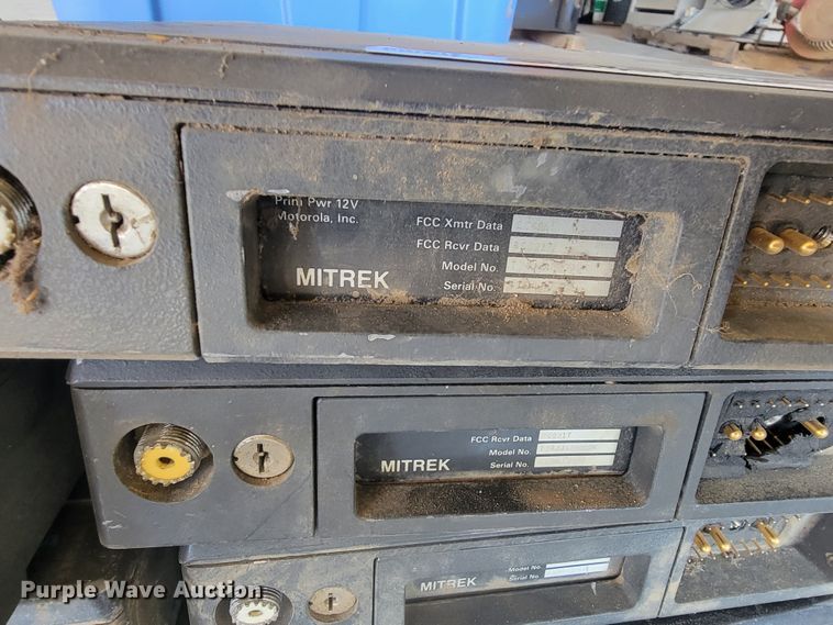 image for item KS9203 (7) Motorola two way radios