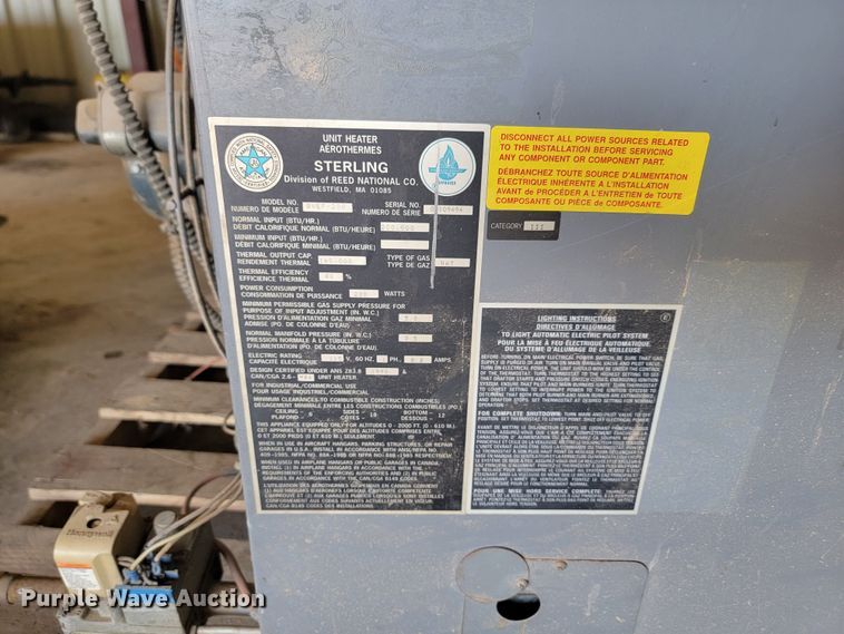 image for item KS9205 (4) furnaces