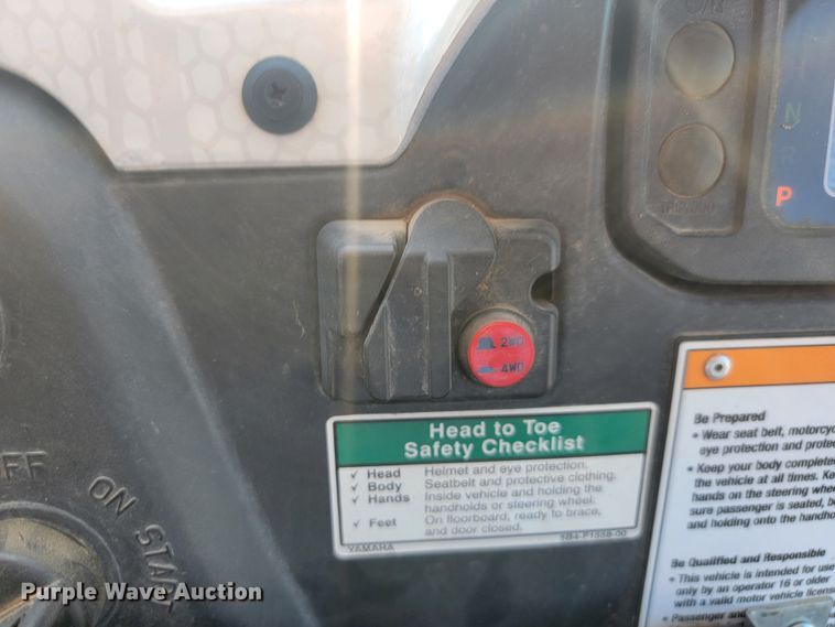 image for item KS9206 2011  Yamaha Rhino 700  utility vehicle