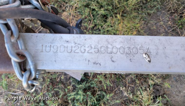 image for item KS9208 1985 U-Betcha Inc  enclosed cargo trailer