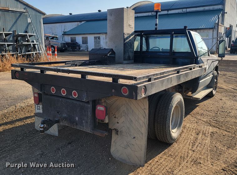 image for item KS9210 1990  Chevrolet C3500  flatbed pickup truck