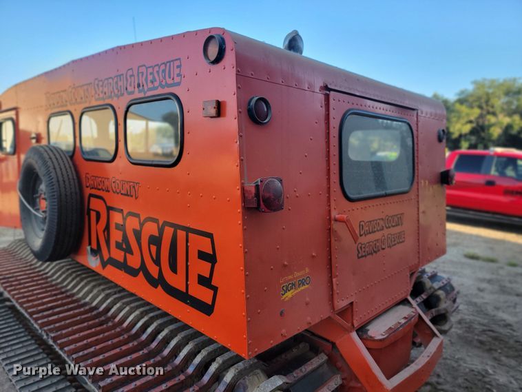 image for item KS9214 1966 Thiokol Snowcat 601  track carrier