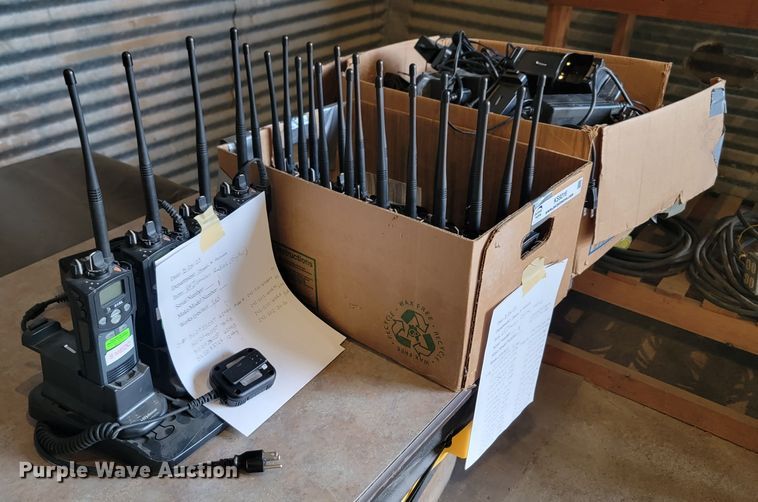 image for item KS9216 (23) EF Johnson two way radios