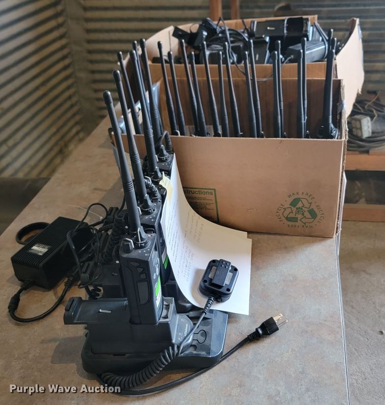 image for item KS9216 (23) EF Johnson two way radios