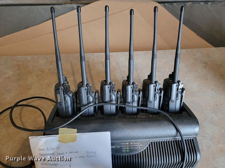 image for item KS9217 (8) Motorola XTS-1500 two way radios