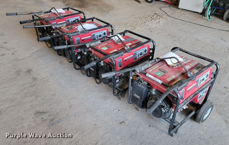 image for item KS9218 (4) Honda EB5000 generators