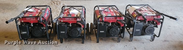 image for item KS9218 (4) Honda EB5000 generators