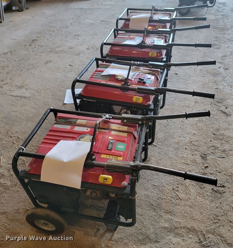 image for item KS9218 (4) Honda EB5000 generators