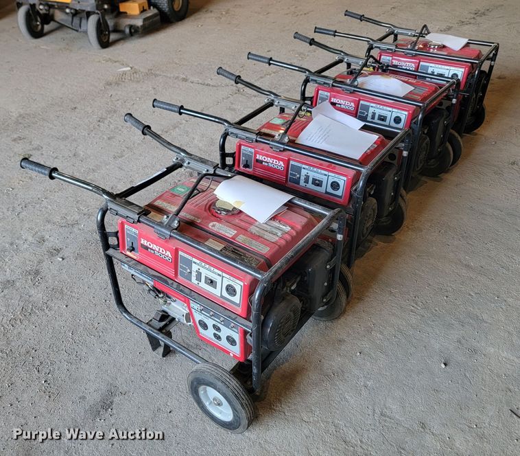 image for item KS9218 (4) Honda EB5000 generators