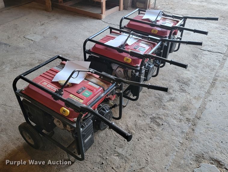 image for item KS9219 (3) Honda EB5000 generators