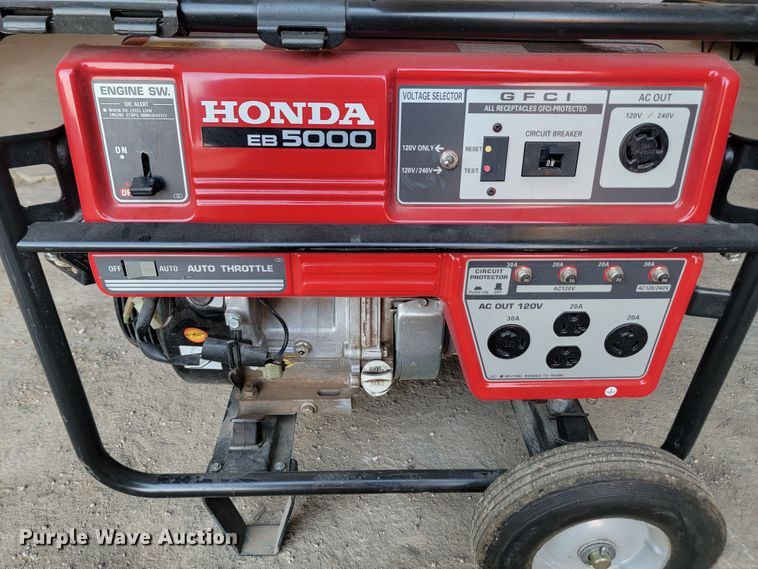 image for item KS9219 (3) Honda EB5000 generators