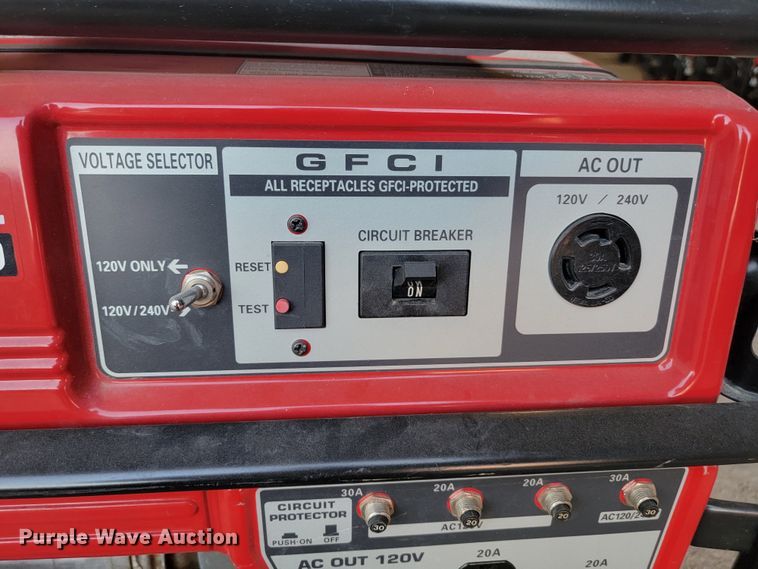 image for item KS9219 (3) Honda EB5000 generators