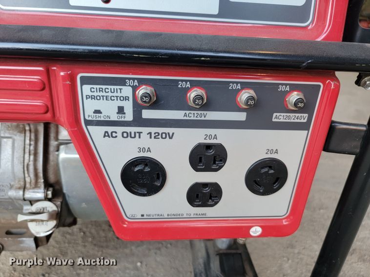 image for item KS9219 (3) Honda EB5000 generators