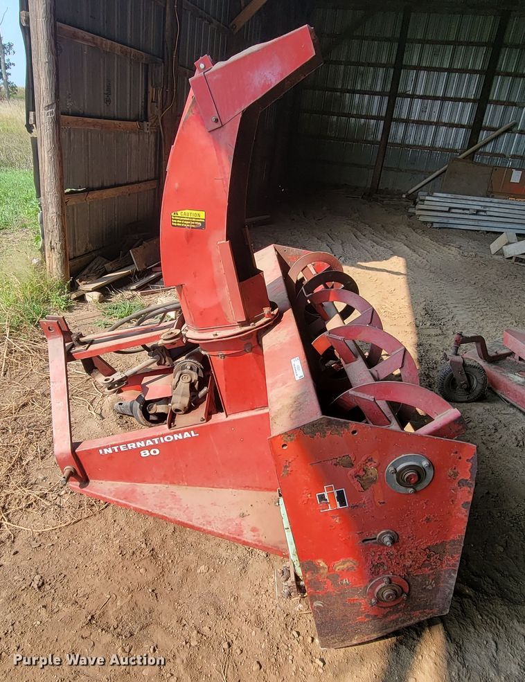 image for item KS9241 International 80  snow blower